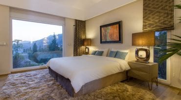 master bedroom sierra de altea villa for sale